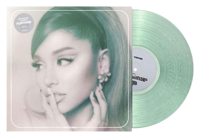 Positions - Ariana Grande - Transparant Vinyl (Limited Edition)
