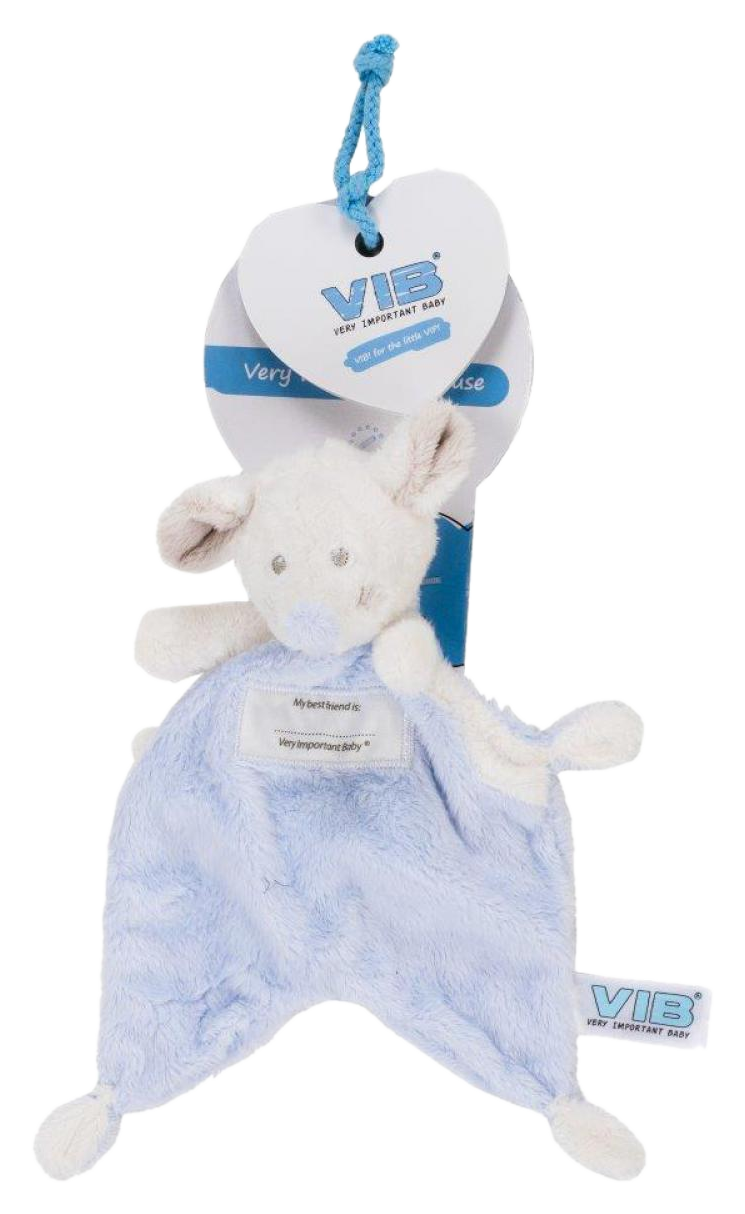 Pluche Muis Doudou Blauw