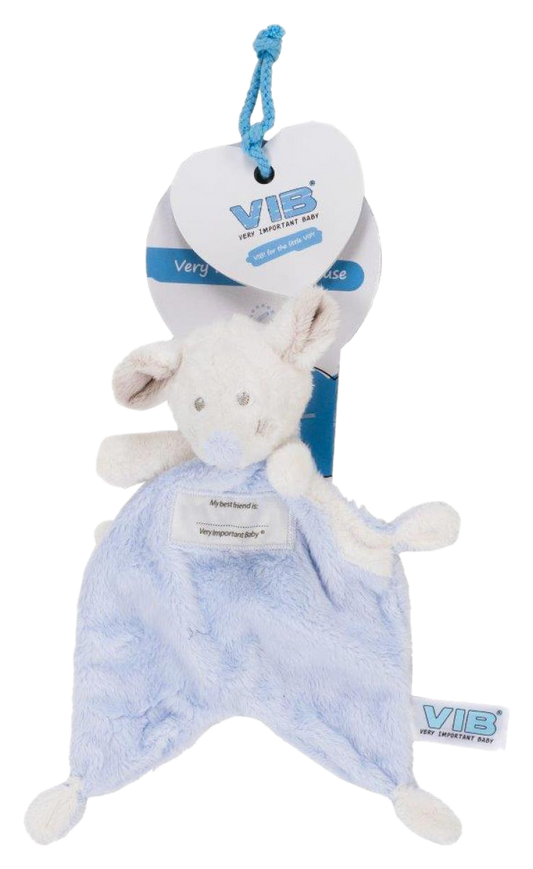Pluche Muis Doudou Blauw