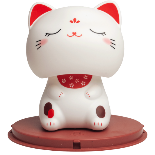 Edo Lucky Cat op zonne-energie