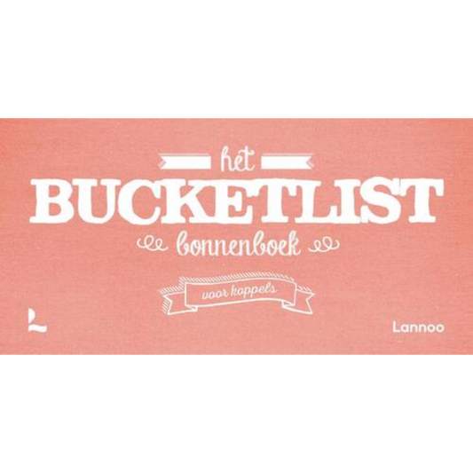 Het Bucketlist bonnenboek voor koppels