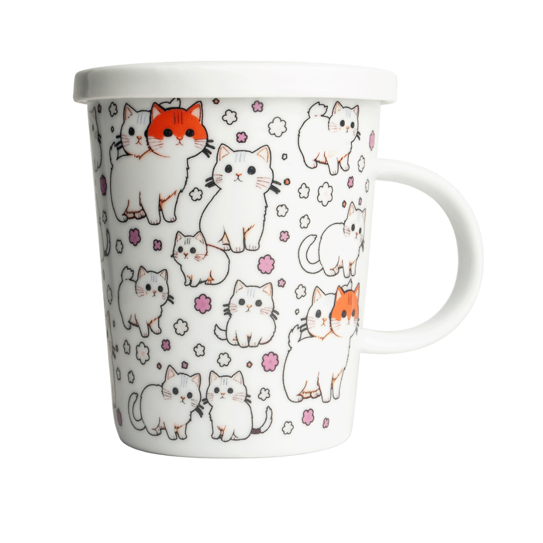 Edo theemok set (katten)