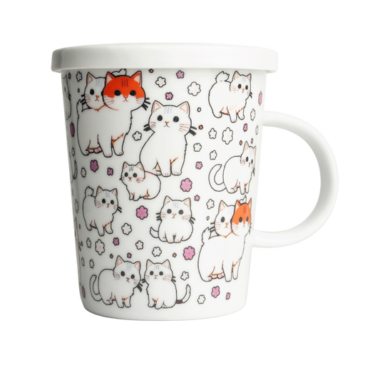 Edo theemok set (katten)