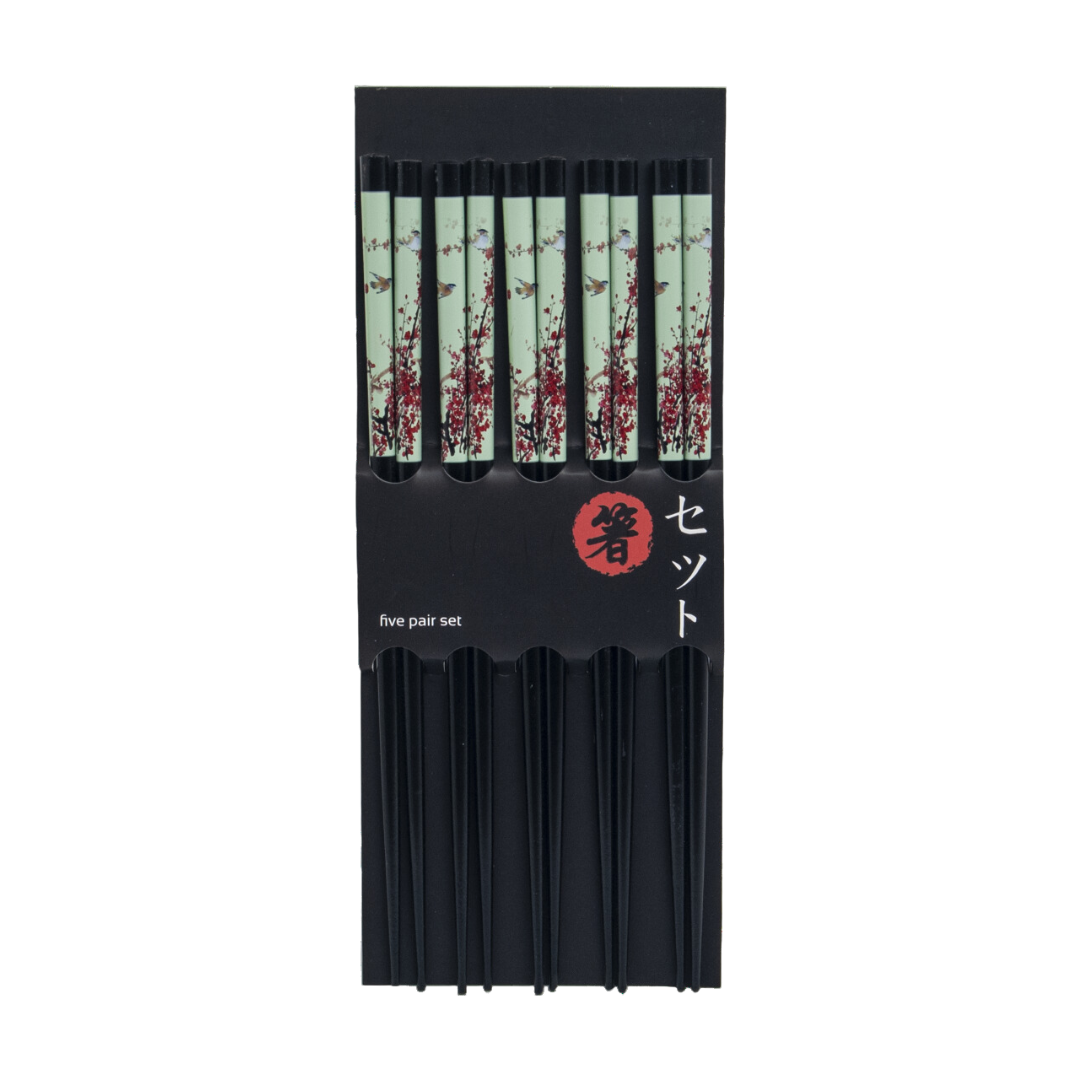 Edo Chopstick Set (Bird Blossom)