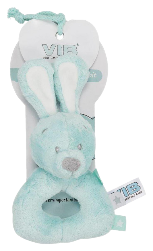 Pluche Konijnenrammelaar - Mint
