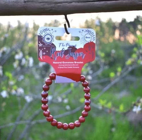 Red Jasper kralen armband