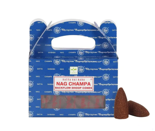 Satya Nag Champa Backflow Dhoop Cones
