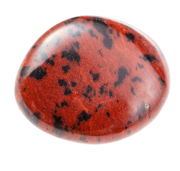 Rode obsidiaan Steen